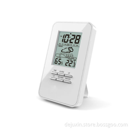 Factory supply mini radio controlled travel alarm clock